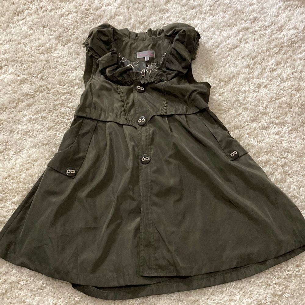 Womens long vest